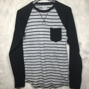 [Mossimo] *Like New* Striped Sweater w/ Pocket